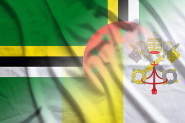 Dominica and Vatican government flag international contract  DMA