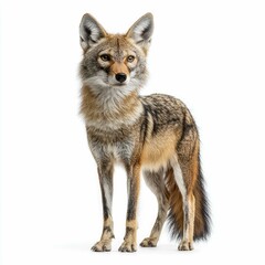 Obraz premium Majestic Golden Jackal: A Stunning Wildlife Portrait