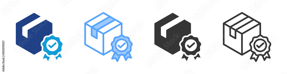 Poster product management icon set multiple style collection