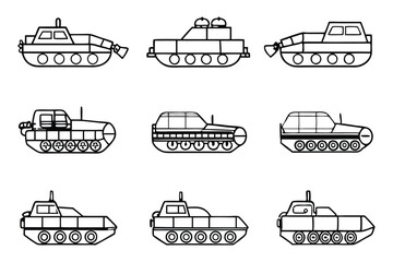 hydra amphibious vehicle assortment