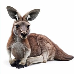 Fototapeta premium Red Kangaroo: Majestic Australian Marsupial in Close-Up