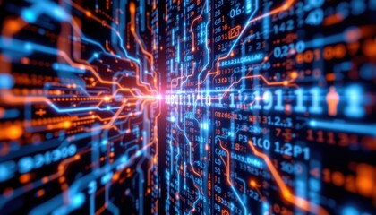 Digital data streams involve the transmission of information in the form of binary code through electronic devices or networks.