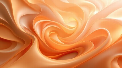 Obraz premium Luxurious Silk Waves Close-Up