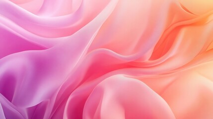 Obraz premium Rose Beige Champagne Gradient Silk Fabric Background