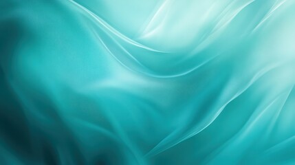Obraz premium Teal Aqua Silky Fabric Gradient Background Ultra HD