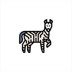 zebra vector illustration