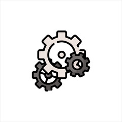 vector gear icon