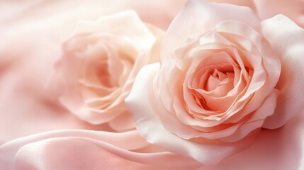 Rose Champagne Silk Fabric Texture Background Ultra Standard 6x