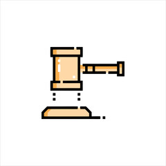 vector illustration of a microscope