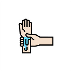 hand sign icon