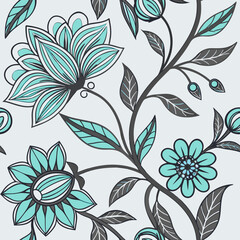 Floral Seamless Vector