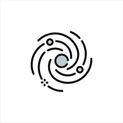 abstract swirl design