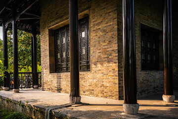 The scenery of Slender West Lake in Yangzhou, Jiangsu, China.