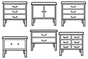 unique marble top nightstands for home