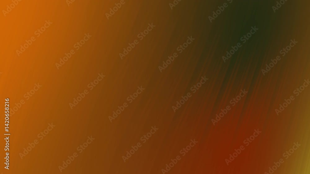 Poster abstract dark orange green gradient background with soft smooth diagonal lines