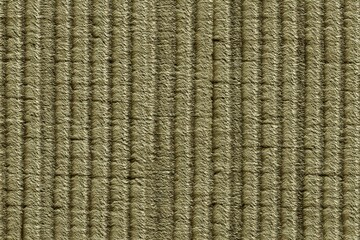Soft corduroy fabric creates a tactile, muted olive background, evoking warmth and subtle luxury with its rich, ribbed texture.