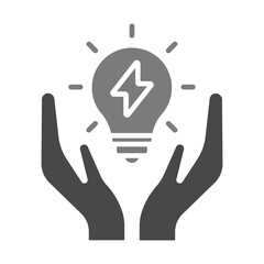 Obraz premium Save Energy Icon