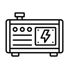Electric Generator Icon