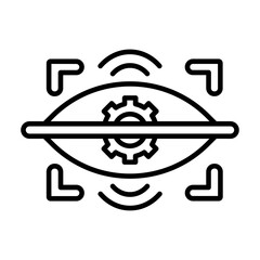 Eye Scanner Icon
