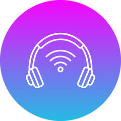 Wireless Headphones Icon