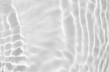 Obraz premium Abstract white transparent water shadow surface texture natural ripple background