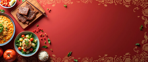 Naklejka premium Authentic Dragon Boat Festival Culinary Traditions: Time-Tested Recipes & Rich Cultural Flavors Celebrating Heritage & Community Festivity - Stock Photo Concept