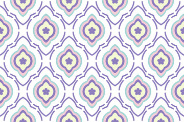 seamless pattern with floral pattern