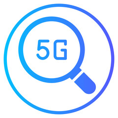 search gradient icon