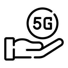 hand line icon
