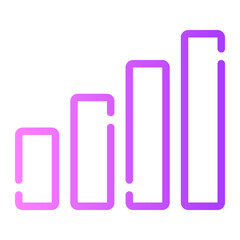 signal gradient icon
