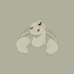 turtle turtle vector image 