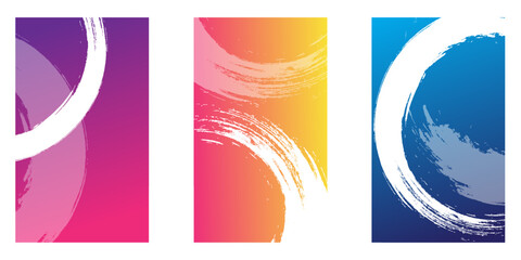 abstract background with gradient color. Applicable for design cover, presentation, invitation, flyer, annual report, poster and business card, desing packaging - Vector