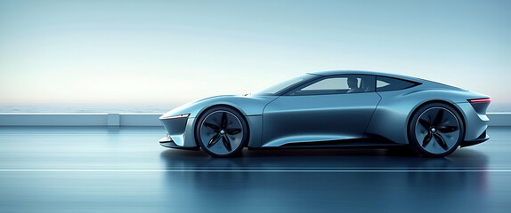 High quality photo stock image featuring sleek battery powered cars exhibiting modern electric propulsion and dynamic performance with cutting edge sustainable automotive design in  Photo Stock  Conce