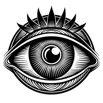 recommend clip art: eye line art vector art