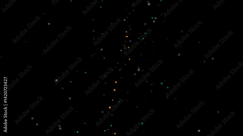 Poster abstract black texture scattered tiny subtle color specks overlay