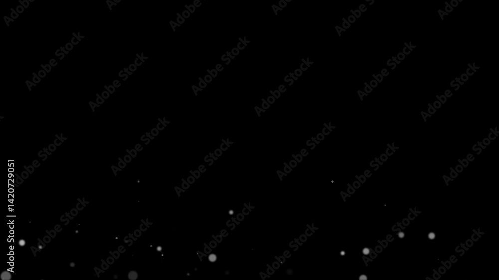 Poster minimalist black texture floating dust specks ground effect design