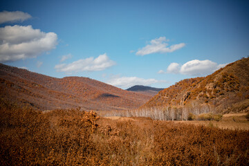 Autumn scenery in Arxan, Inner Mongolia, China