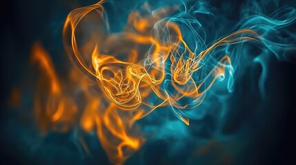 Ethereal light flares and glowing streaks, a dreamlike abstract composition evoking serenity and wonder