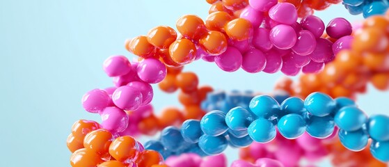 Digital artistic interpretation of molecular interactions with glowing particles and energy flows