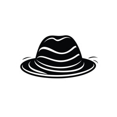 Stylish Beach Hats and Headwear Vector Set