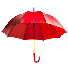 red umbrella isolated