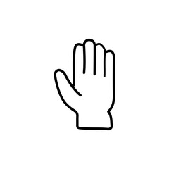 vector illustration of  medical icon element with outline style	
