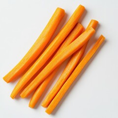 Freshly cut carrot sticks (1)
