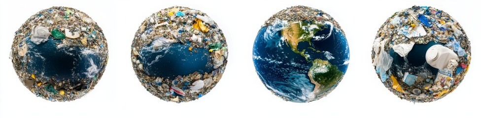 Fototapeta premium Pollution's Impact on Our Planet