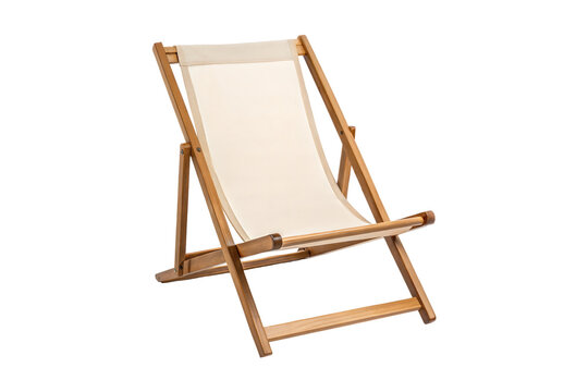 Beach chair isolated on transparent background. Png