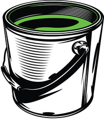 trash can vector art