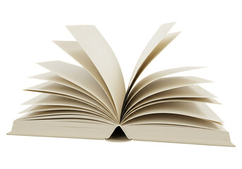 Book Pages PNG – Design Element with Transparent Background