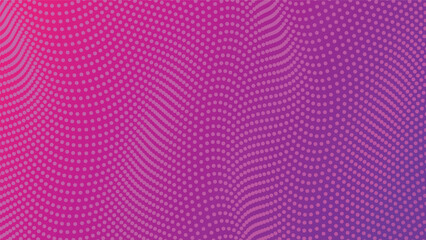 abstract purple background with wavy dots 