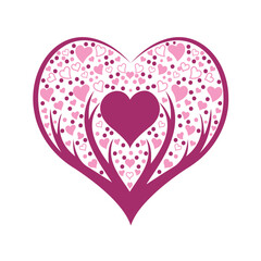 Romance with Love and Celebration Valentine