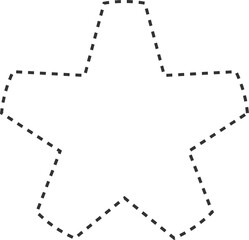 Star dash line